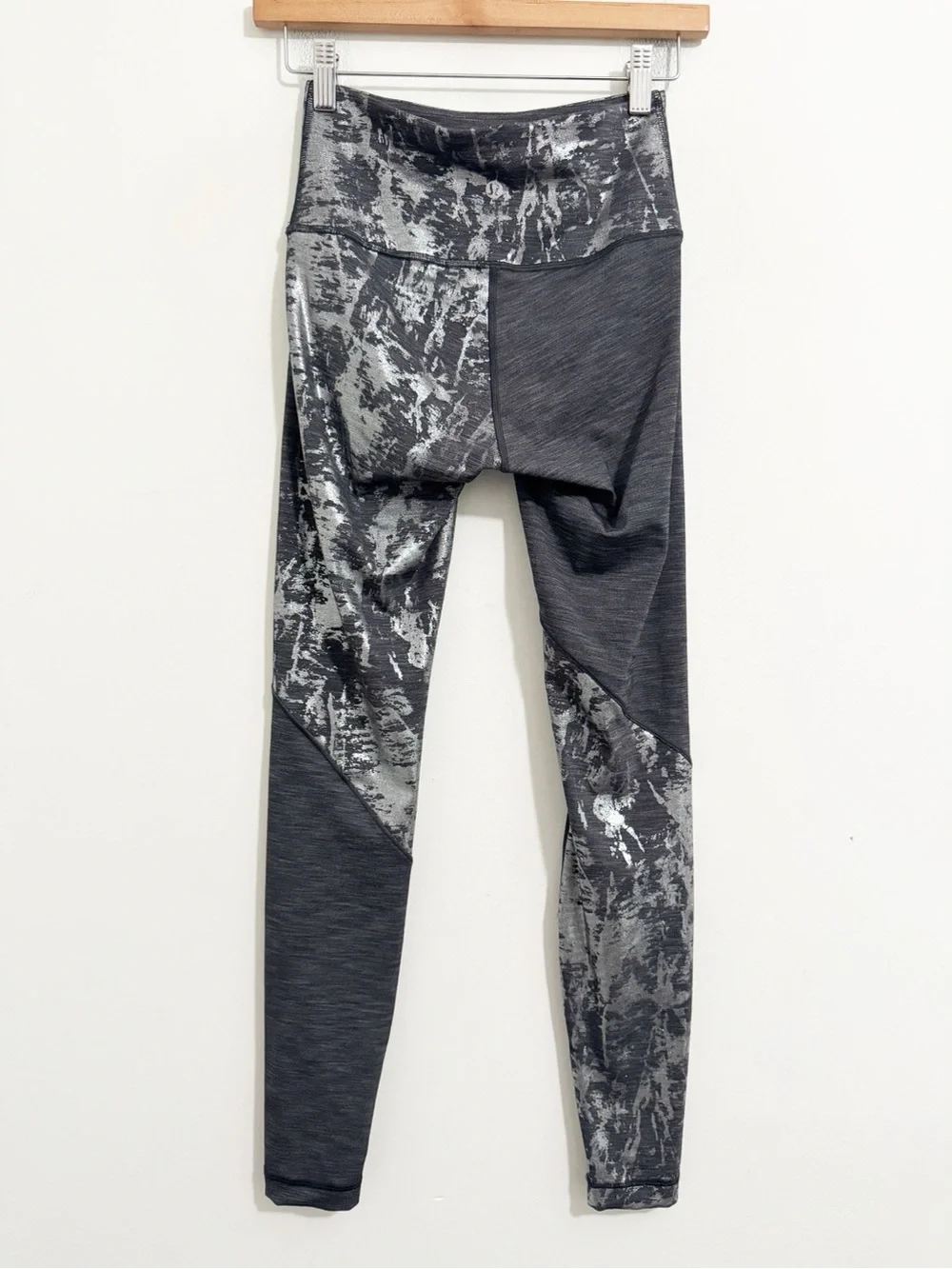 Lululemon Wunder Under High-Rise Leggings Foil